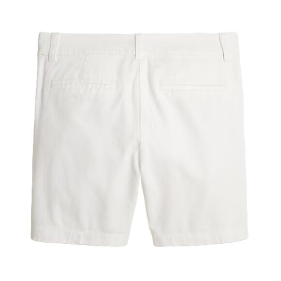 J. Crew 7" Classic Chino Shorts, White, size 14 - Picture 3 of 8